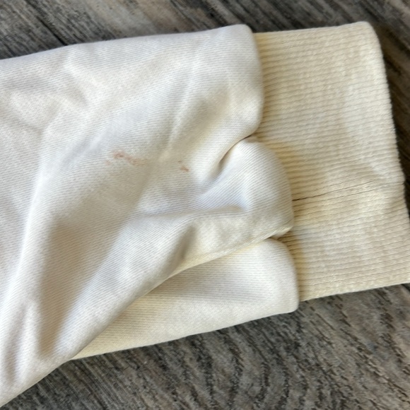 Pangaia Sweatshirt White 365 Heavyweight Sweatshirt Crew Neck Size Small Cotton - Picture 10 of 16